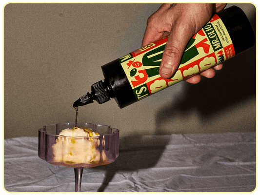 It's Ice Cream With Salt Flakes & Olive Oil
