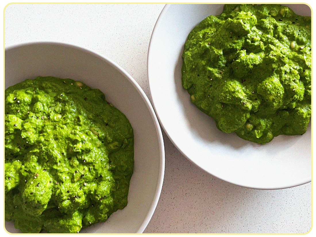 GNOCCHI & WHITE BEANS IN KALE PESTO